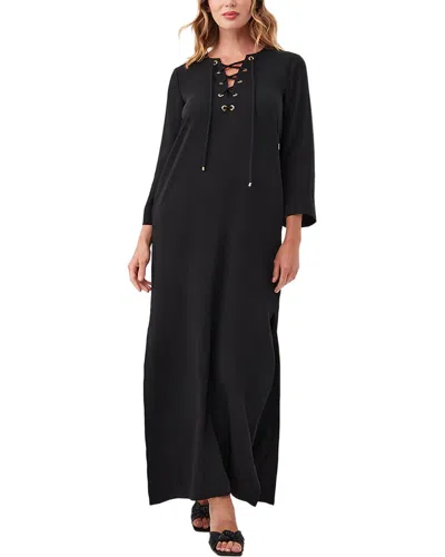 Trina Turk Catamaran Dress In Black