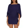 Trina Turk Classic Cover-up Tunic In Blue