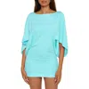 Trina Turk Classic Cover-up Tunic In Sky