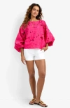Trina Turk Coastal Top In Pink