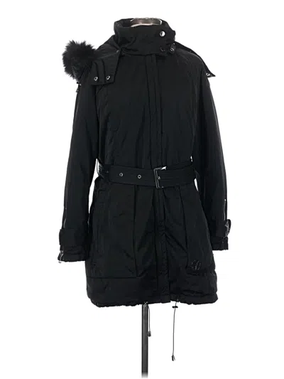 Pre-owned Trina Turk Coat In Black