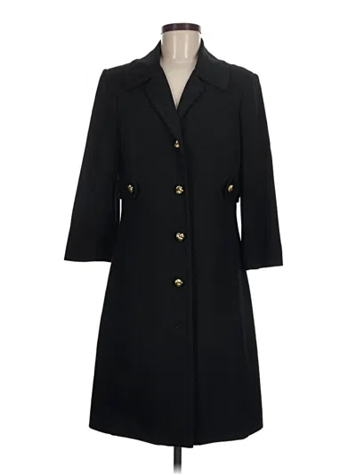 Pre-owned Trina Turk Coat In Black
