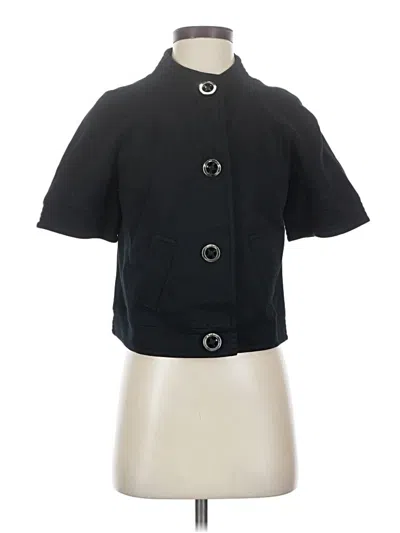 Pre-owned Trina Turk Coat In Black