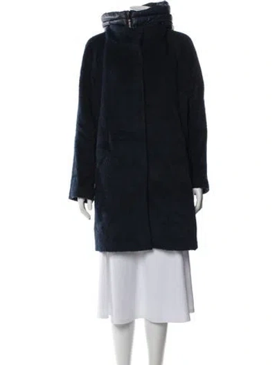 Pre-owned Trina Turk Coat In Blue