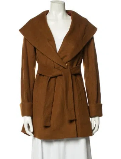 Pre-owned Trina Turk Coat In Brown
