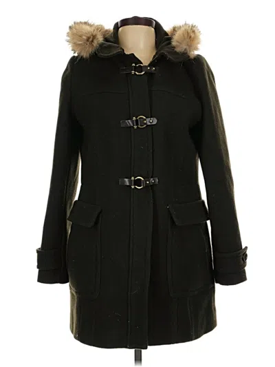 Pre-owned Trina Turk Coat In Green