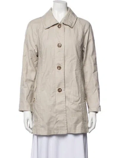 Pre-owned Trina Turk Coat In Neutrals