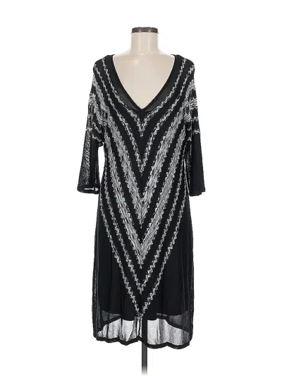 Pre-owned Trina Turk Cocktail Dress In Black