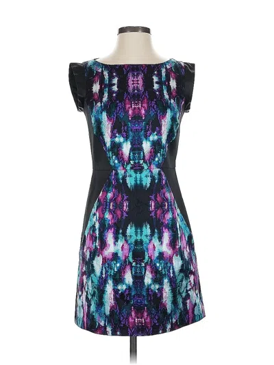 Pre-owned Trina Turk Cocktail Dress In Black