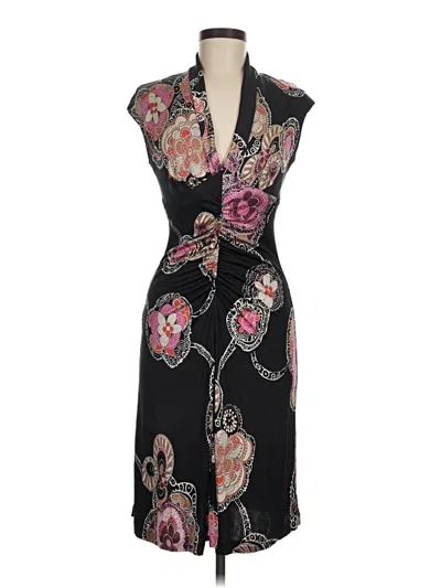 Pre-owned Trina Turk Cocktail Dress In Black