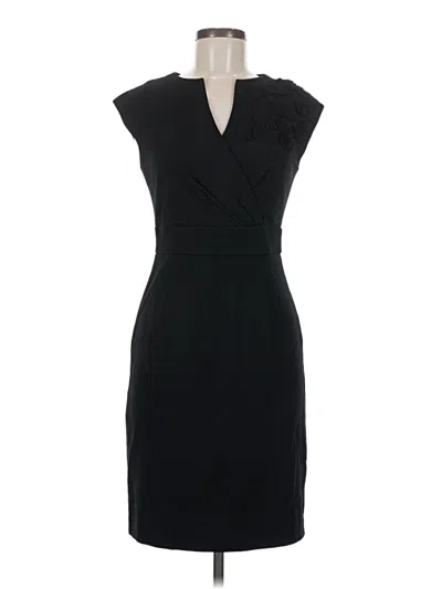 Pre-owned Trina Turk Cocktail Dress In Black