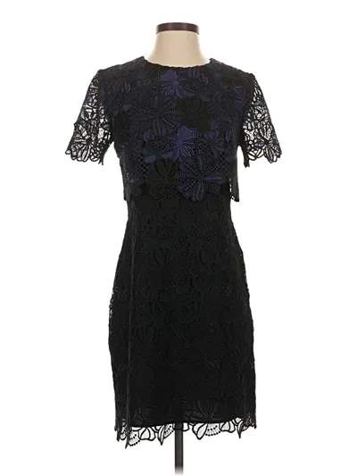 Pre-owned Trina Turk Cocktail Dress In Black