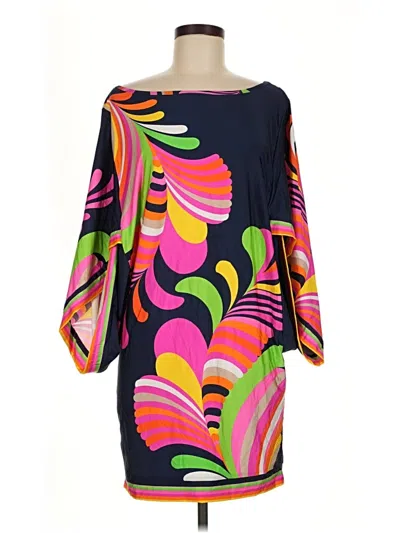 Pre-owned Trina Turk Cocktail Dress In Black