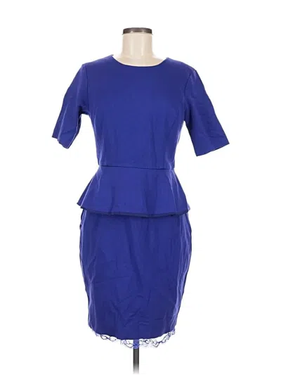 Pre-owned Trina Turk Cocktail Dress In Blue