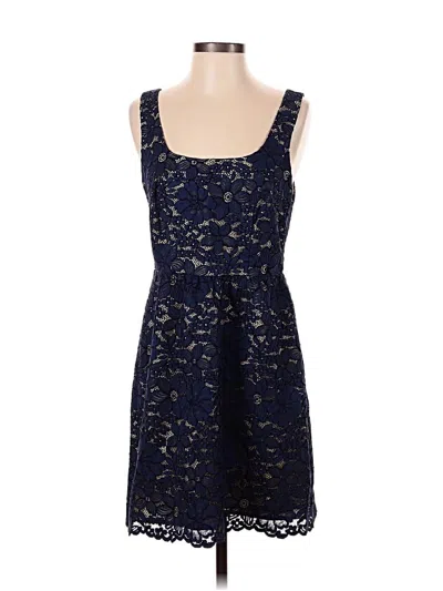 Pre-owned Trina Turk Cocktail Dress In Blue