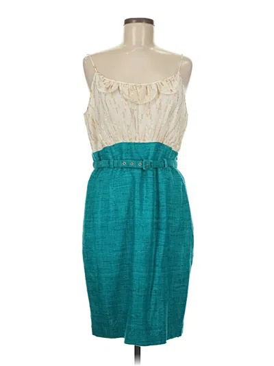 Pre-owned Trina Turk Cocktail Dress In Blue