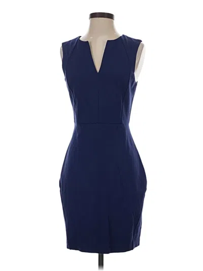Pre-owned Trina Turk Cocktail Dress In Blue