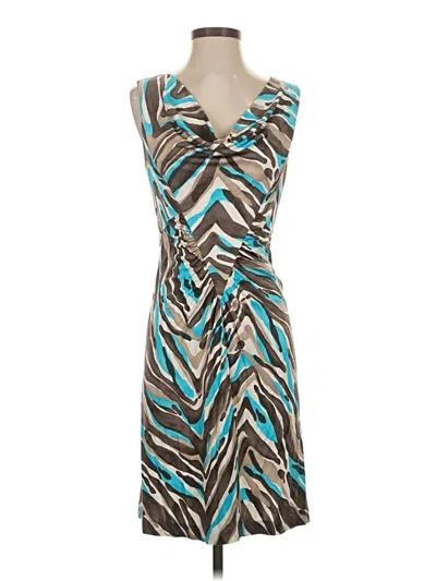 Pre-owned Trina Turk Cocktail Dress In Blue