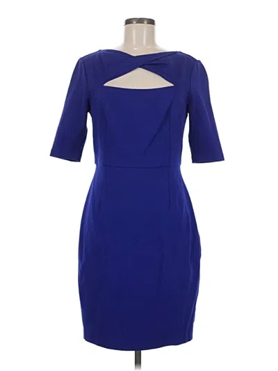 Pre-owned Trina Turk Cocktail Dress In Blue