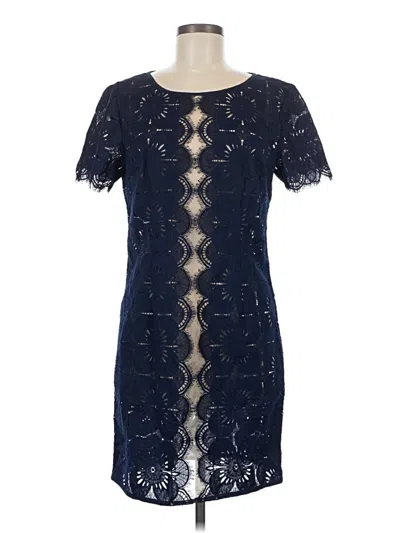 Pre-owned Trina Turk Cocktail Dress In Blue