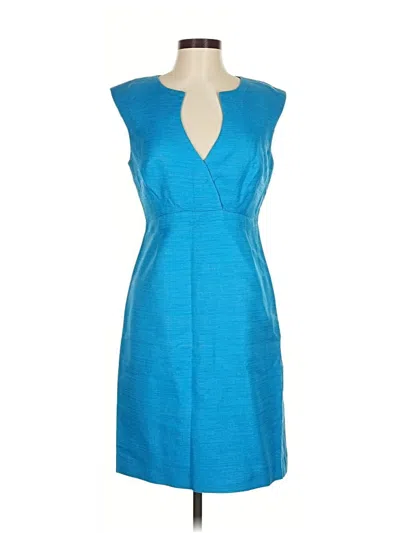 Pre-owned Trina Turk Cocktail Dress In Blue