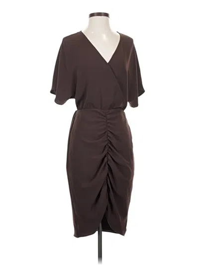 Pre-owned Trina Turk Cocktail Dress In Brown