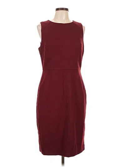 Pre-owned Trina Turk Cocktail Dress In Burgundy