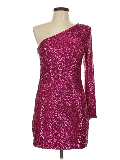 Pre-owned Trina Turk Cocktail Dress In Burgundy