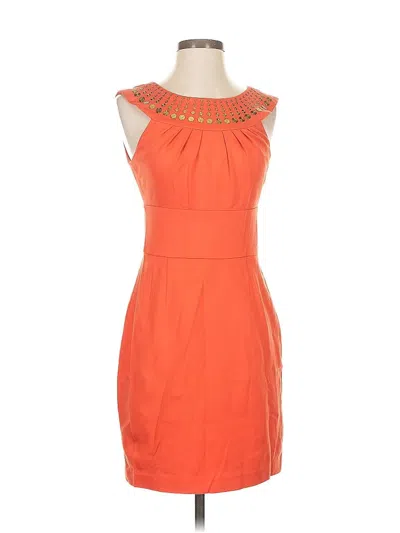 Pre-owned Trina Turk Cocktail Dress In Orange