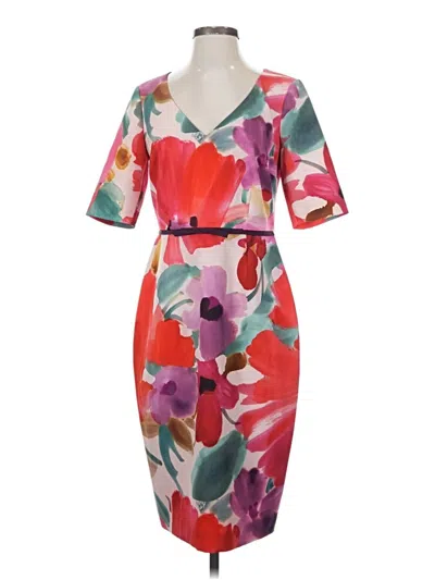 Pre-owned Trina Turk Cocktail Dress In Orange