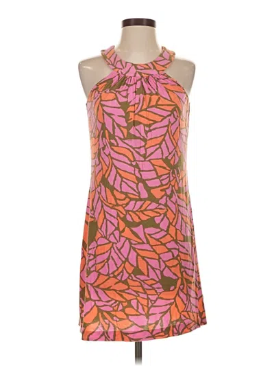 Pre-owned Trina Turk Cocktail Dress In Orange