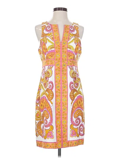 Pre-owned Trina Turk Cocktail Dress In Orange