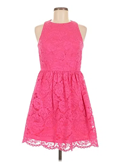 Pre-owned Trina Turk Cocktail Dress In Pink