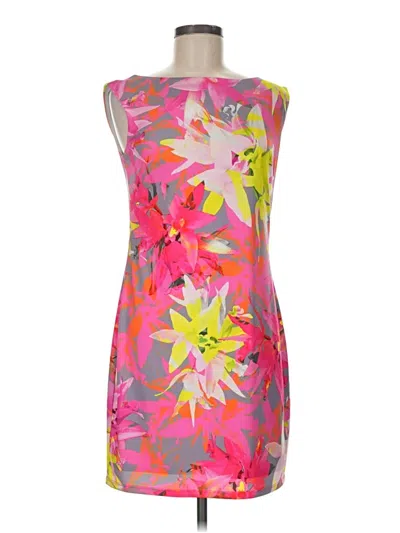 Pre-owned Trina Turk Cocktail Dress In Pink