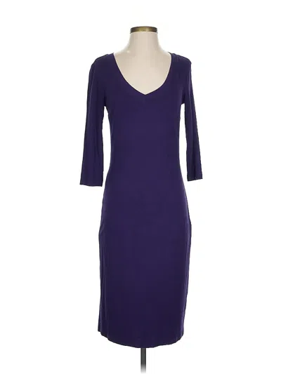 Pre-owned Trina Turk Cocktail Dress In Purple
