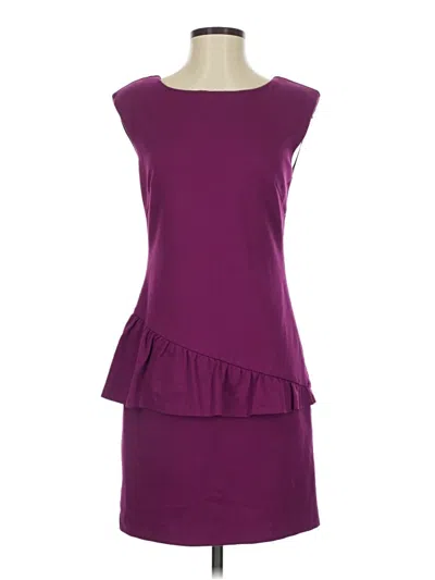 Pre-owned Trina Turk Cocktail Dress In Purple
