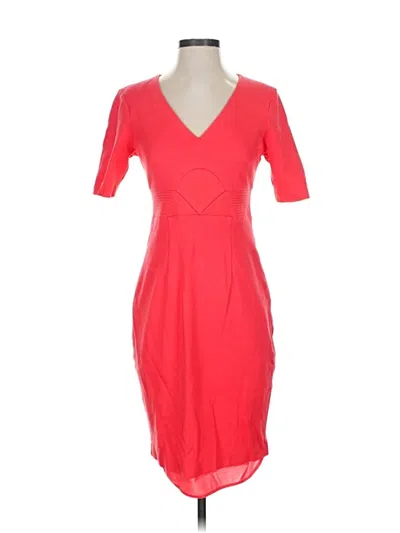 Pre-owned Trina Turk Cocktail Dress In Red