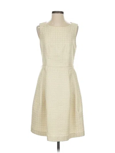Pre-owned Trina Turk Cocktail Dress In White