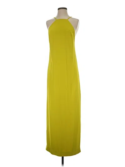 Pre-owned Trina Turk Cocktail Dress In Yellow