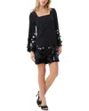 Trina Turk Colossal Shift Dress In Black