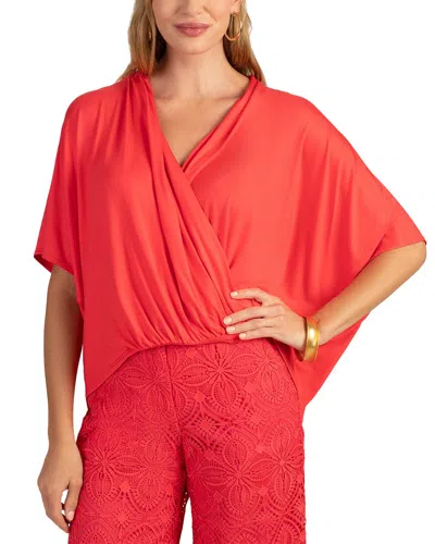Trina Turk Concourse Top In Red