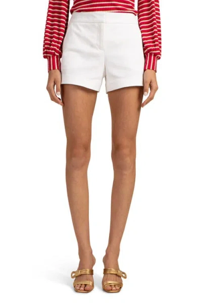 Trina Turk Valera Shorts In White