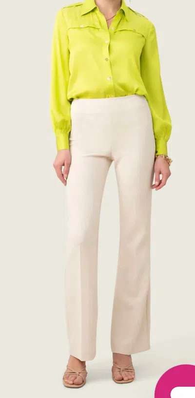 Trina Turk Cream Chimayo Pant