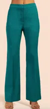 Trina Turk Danno Pant In Tile Blue In Green