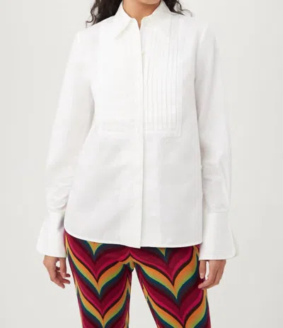Trina Turk Delancey Top In White