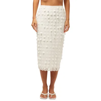 Trina Turk Dita 2 Skirt In Whitewash