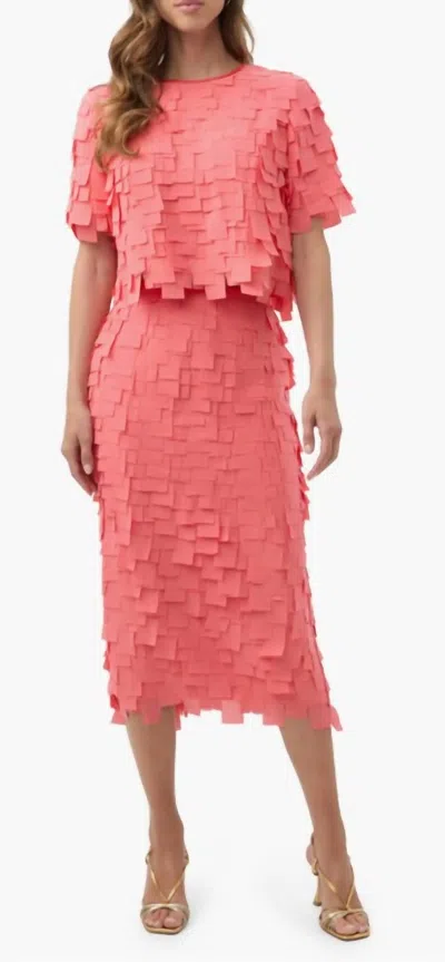 TRINA TURK DITA SKIRT IN PEACH