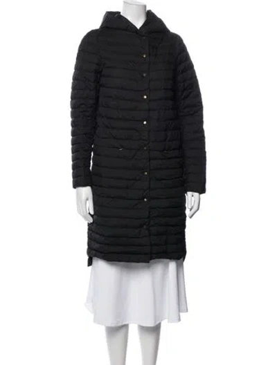 Pre-owned Trina Turk Down Coat In Black
