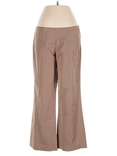 Pre-owned Trina Turk Dress Pants In Brown