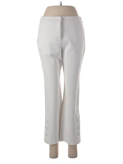 Pre-owned Trina Turk Dress Pants In Silver